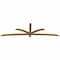 Ekena Millwork Davenport Timber Gable Bracket, Western Red Cedar, 108"W x 31 1/2"H x 1 1/2"D x 3 1/2"F, 7/12 Pitch GBW108X31X0204DAV00SWR - alternate 4